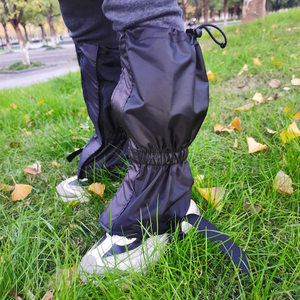 Детский лыжный водонепроницаемый чехол для теленка, уличный пескозащитный чехол для обуви, детский снежный чехол, подходит для детей 2–12 лет