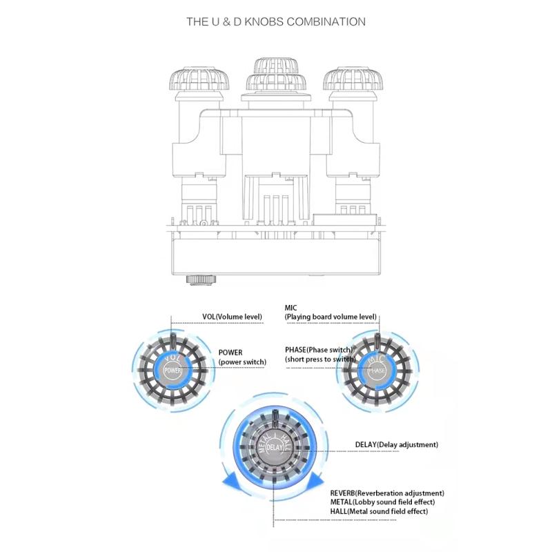 Резонансный звукосниматель, классическая фолк-гитара, акустический эквалайзер, Bluetooth-совместимая внутренняя запись