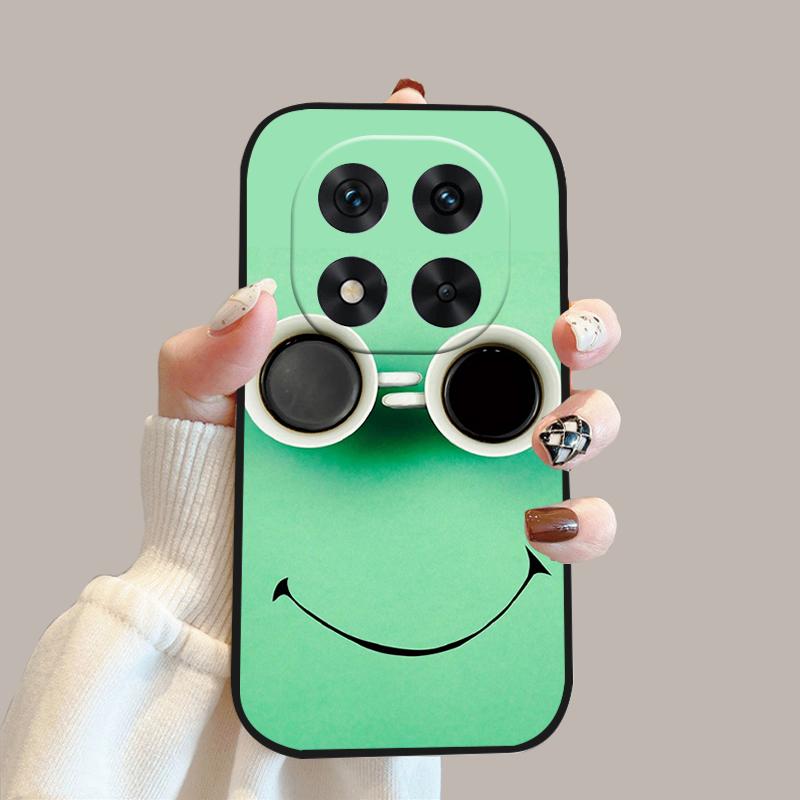 Чехол для Xiaomi Poco X7 5G Мультяшный Модный Мягкий Силиконовый ТПУ Чехол для Телефона Для Redmi Note 14 Pro 5G Чехлы Защитный