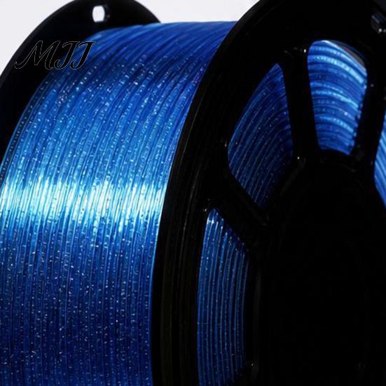 FDM принтеры Пластик Глиттер PETG 3D принтер 1.75мм, Точность размеров +/-0.02мм, Профессиональное качество Катушка 1кг, Герметичная защита от влаги