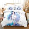 3D Print Anime After The Rain Bedding Set Boys Girls Twin Queen King Size Duvet Cover Pillowcase Bed Boys Adult