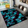 Cartoon Gamer Game Controller Area Rugs,Large Carpet Rug for Living Room Children's Room,Kids Play Crawl Non-slip Floor Mat Gift