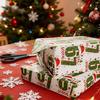 Рождественская 67-я редакция подарочная упаковочная бумага праздничная праздничная упаковка смешные подарки-приколы для тайного Санты для друзей и коллег
