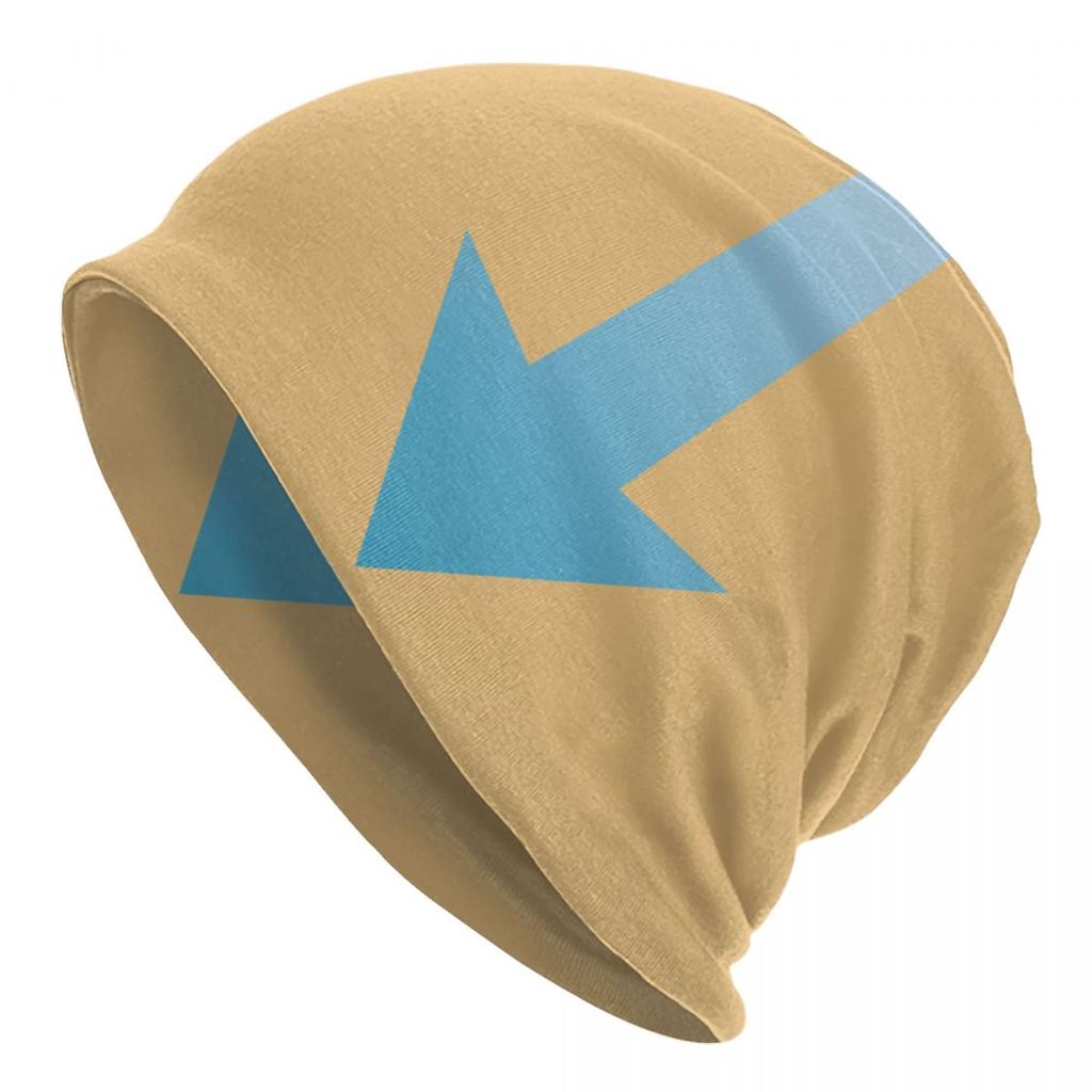 Мультфильм Last Airbender Skullies Шапки Шапки Унисекс Женщины Унисекс Прохладная зимняя теплая вязаная шапка для взрослых Аватар Аанг Стрела Капот Шапки