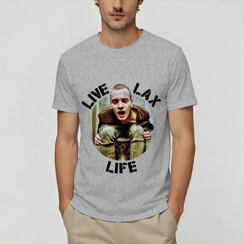 Trainspotting Movie T Shirt Summer 100 Cotton T Shirts For Unisex Harajuku Casual Tee Shirt Short Sleeves Vintage Top Tees