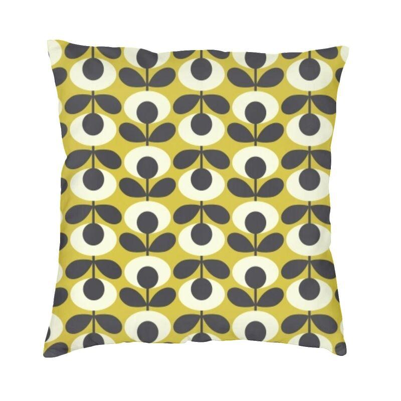 Роскошный чехол для подушки Orla Kiely, мягкая скандинавская наволочка с цветочным рисунком, декоративная наволочка