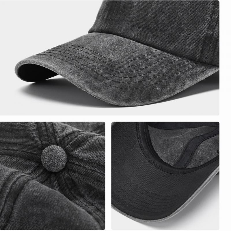 Бейсбольная кепка из промытого хлопка для мужчин и женщин, Snapback Hat, винтажные кепки в стиле хип-хоп, однотонная шляпа для папы, костяная кепка, уличная повседневная спортивная кепка