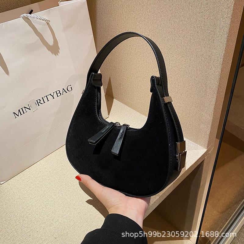 Ретро сумка женская новая модная универсальная высококлассная сумка-пельмень повседневная матовая кожа сумка подмышку