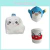 Soft And Cuddly Lankybox Plush Toy Milky Shark Tree Barrel Stuffed Doll