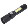 LED Flashlight Rechargeable Torch LED Pocket Flashlight with COB Light Super Bright Magnetic Base