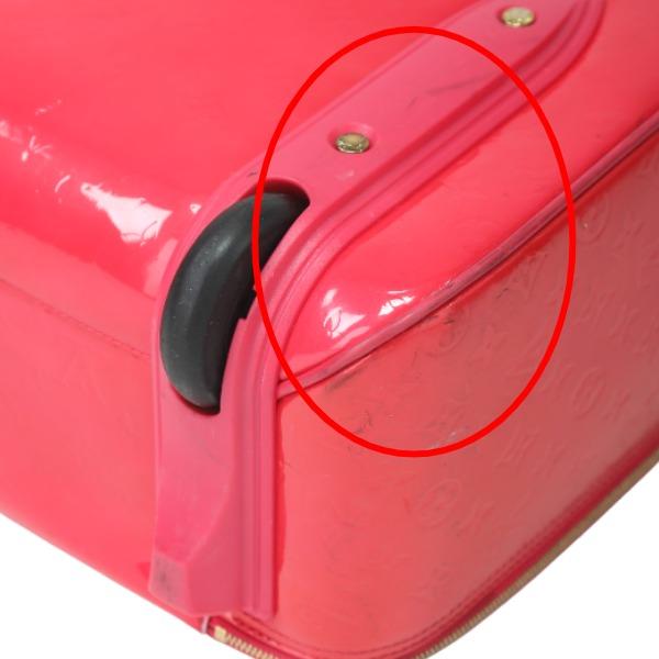 LOUIS VUITTON Vernis Pegas 45 Carry Bag suitcase Monogram Vernis Rose pop M93713 Used