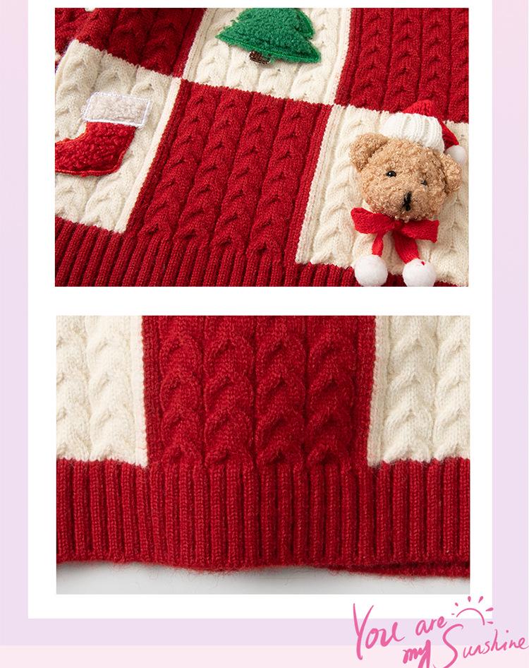 Girls' Fashionable Thickened Sweater - Warm, Versatile Autumn/Winter Style for Little Influencers