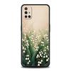 Прозрачный цветочный чехол для телефона Ландыш для Oneplus 13R 13 12R 11 10T 10R Nord N100 N200 N10 10 9 9R 9RT CE 3 2 Pro Мягкий ТПУ