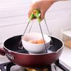 New Universal Kitchen Stainless Steel Foldable Hot Dish Plate Bowl Clip Pots Gripper Crockery Holder Cla