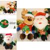 Special Xmas Gift Plush Santa Elk Dolls W/ Hidden Zippers Candy Gifts