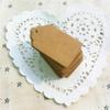 100Pcs/ Lot Rustic 40mm*70mm Wedding Luggage Decoration Gift Label Mark Paper