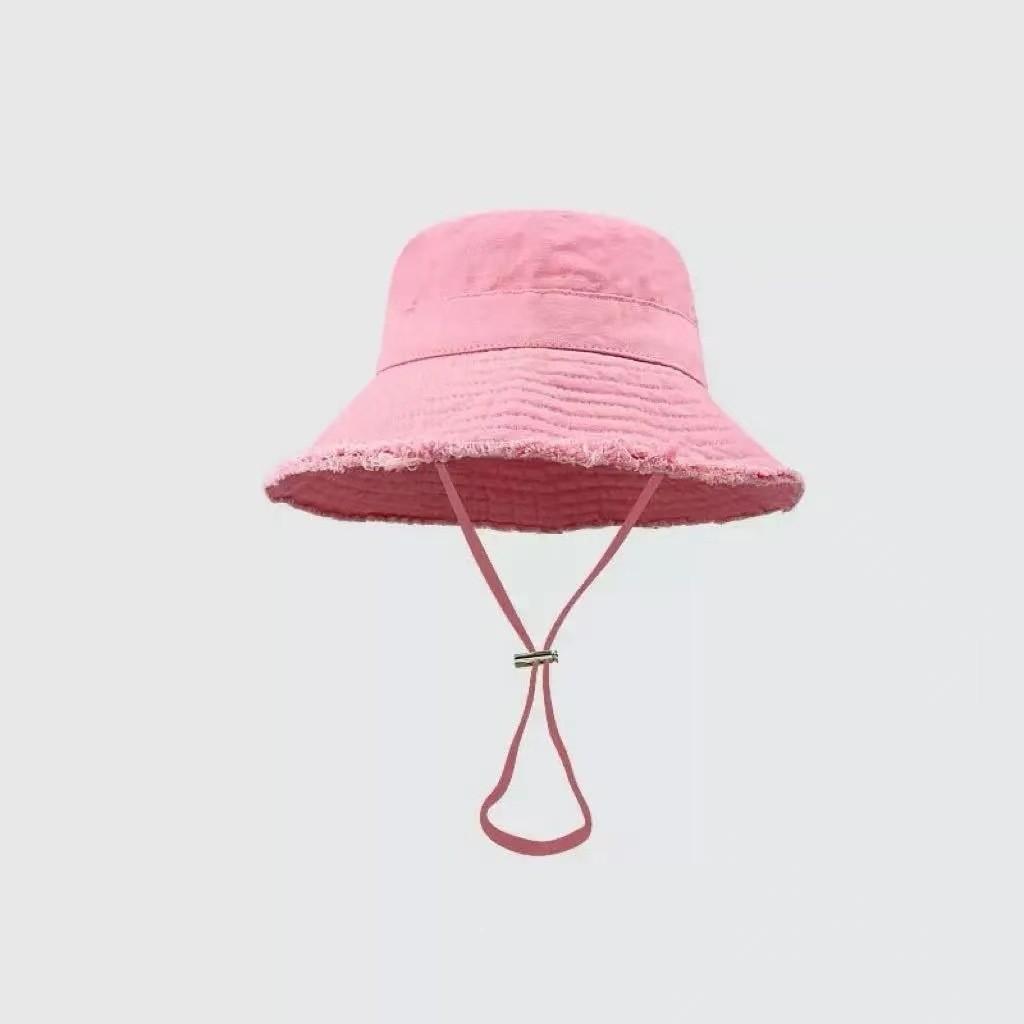 Cotton Waterwashed Fisher Cap With Sunshade For Summer Outdoor Sun Protection And Casual Wear