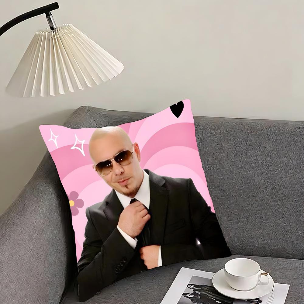 MMr WorldwideS Pitbull Cushion Cover Pillowcase Ultra Soft Skin Friendly Fabric Cloud Like Comfort Concealed Zipper