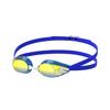 Сделано в Японии, детские очки для плавания, темно-синие x ярко-желтые, зеркальные, для гонок, возраст от 6 до 12 лет [SWANS] SR-11JM NAV/Y, без амортизации