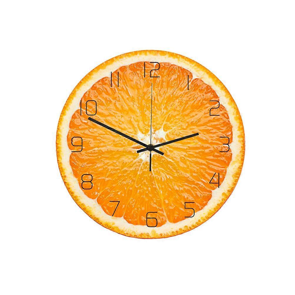 Oversized Wall Clocks Silent Wall Clock Bathroom Clock Kitchen Clock Fruit Wall Clock