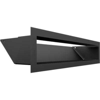 Вентиляционная крышка LUFT 9x40 черная Slim