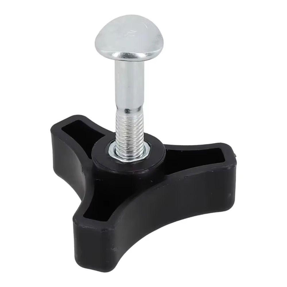 2Pcs Metal Bolt Triangle Handle Nut Bolt Set for Lawn Mower Machine Replacement