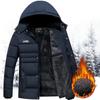 Winter Middle-Aged And Elderly Men's Clothes Dad Winter Clothes New Plush Thickened Down Cotton Padded Clothes