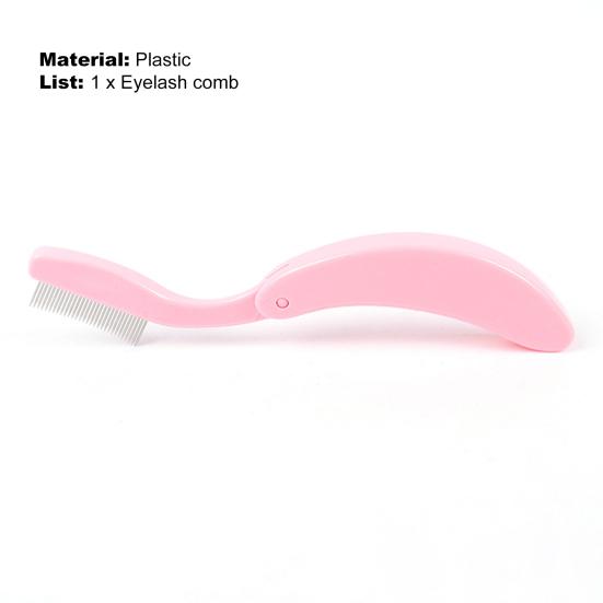 Щеточка для ресниц, безопасные косметические принадлежности, удобная ручка, простая антикоррозийная нержавеющая сталь, брови для женщин