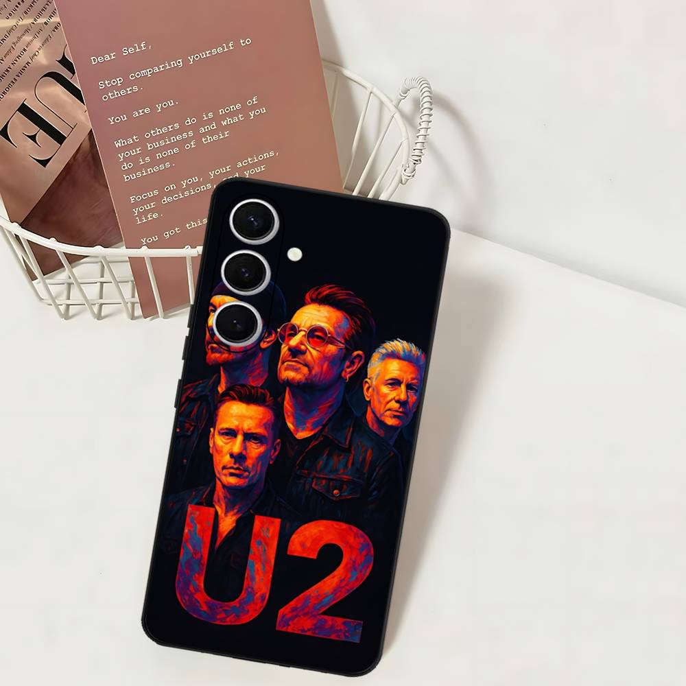 1 шт. Известный чехол для телефона рок-группы U-U2 для Samsung S 24 Fe 25 Ultra Plus 20 Lite 21 30 22 23 24 22 Ultra 5G Fundas