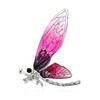 Transparent Dragonfly Brooches Women Big Insect Weddings Banquet Office Brooch Pins Gifts KTJ