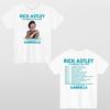 Футболка Rick Astley Reflection Tour 2026 для фанатов музыки, унисекс, концертная футболка