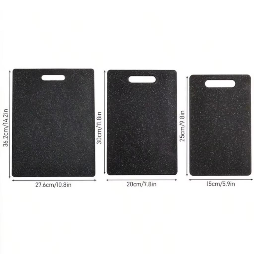 Marble Texture PP Cutting Board Antibacterial and Mildew Cutting Board Kitchen Vegetable Cutting Board Dishwasher Safe