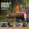 Timber Claw Hook, 36 inch 4 Claw Log Grapple for Logging Tongs, Swivel Steel Log Lifting Tongs, Eagle Claws Design with 3307 lbs/1500 kg Loading