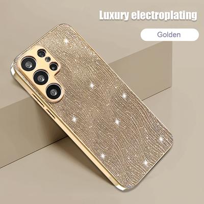Для Samsung S24 Plus Роскошный бриллиантовый чехол для телефона Samsung Galaxy S24 Ultra S24 FE Модные сверкающие блестящие противоударные чехлы