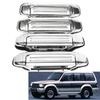 Аксессуары для автомобильных хромированных дверных ручек для Mitsubishi Pajero 1992 1993 1994 1995 1996 1997