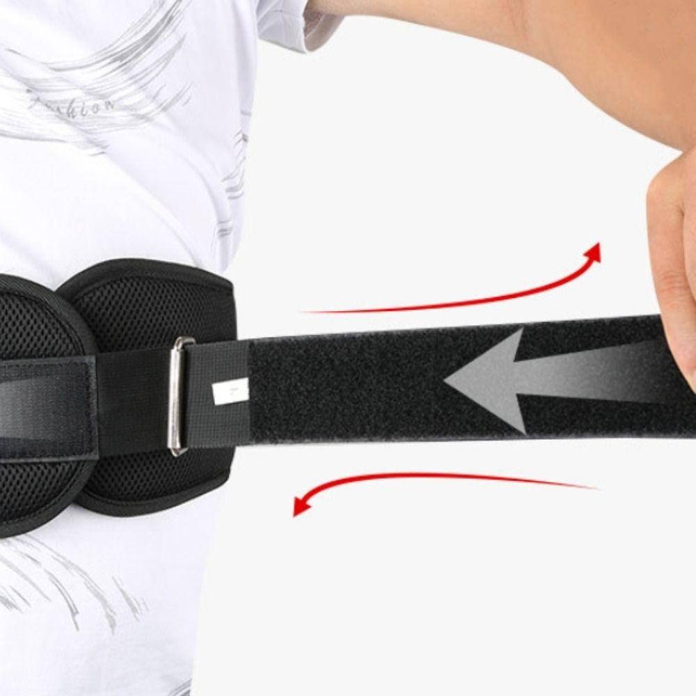 Breathable Weightlift Waist Support Adjustable Workout Power Belt Practical Fitness Belt  Deadlift