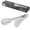 Perforated Cooking Tongs for Draining Oil and Water