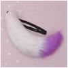 Anime Lolita Fox Tail Masquerade Cosplay Prop Fox Ear Tail Plush Wolf Cat Ears