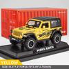 New Jeep Diecast Toy Car Model 1:32 Scale Metal Alloy Vehicle Suitable for Kids Boys Girls Adults Doors Openable with Lights Cool Collectible Gift