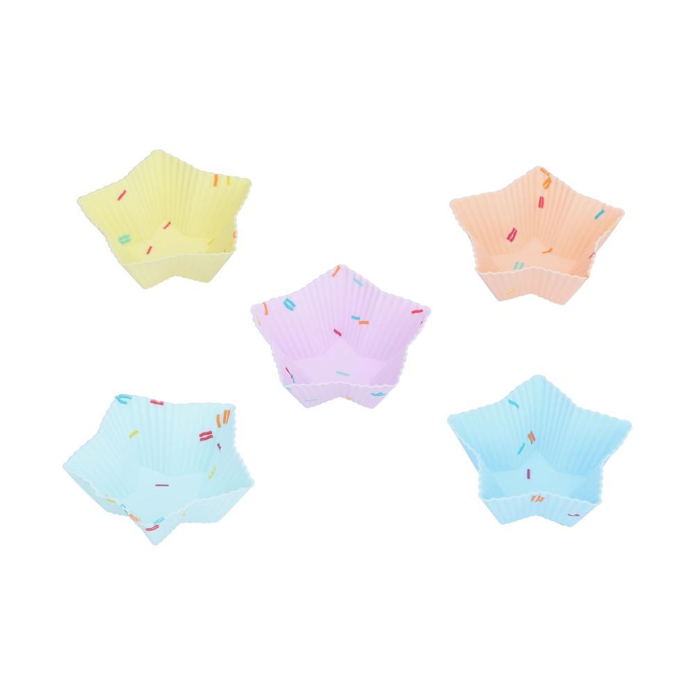 20PCS Nonstick Silicone Baking Cups High Low Temperature Resistant Tart Mold Cake Baking