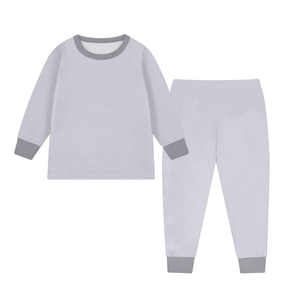 Детский модный костюм юбка топ с круглым вырезом и длинными рукавами брюки