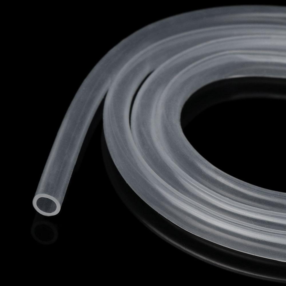 1M Safe Clear Food Grade Hose Pipe Soft Rubber Translucent Silicone Tube