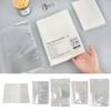 A5/A6 Book Cover Transparent Scrapbooking Cover Durable Binder Protective Cover  Diary