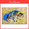 Classic Creative Cartoon Superhero Tin Sign For Bar Pub Home Wall Decor Retro Metal Poster