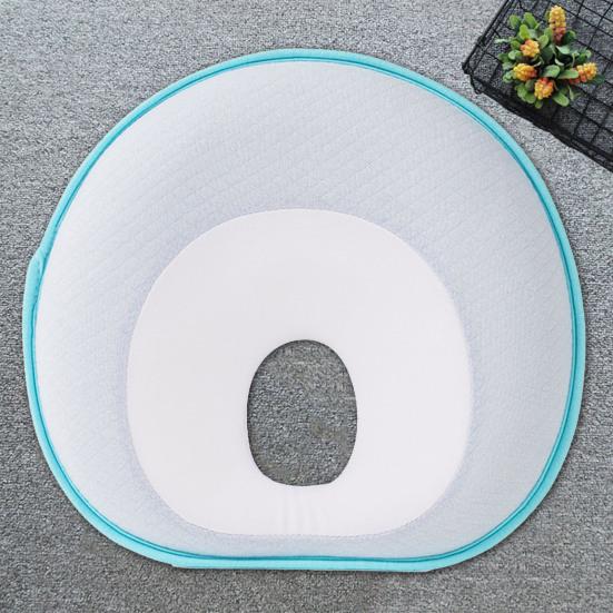 Подушка для младенцев эргономичная вогнутая эластичная пена с эффектом памяти, формирующая голову, поддержка шеи 0-1 лет, подушка для сна для новорожденных, товары для дома