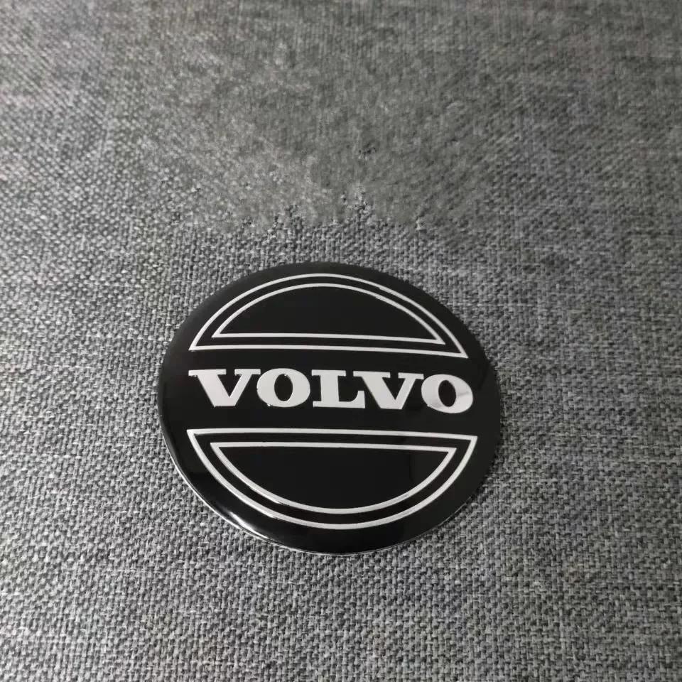 4 шт. 56 мм/60 мм/65 мм Наклейки на центральные колпачки колес автомобиля Аксессуары Для Volvo R design xc60 v60 s60 v40 v50 s40 s80 c30 xc40 xc70