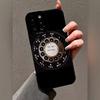Чехол для телефона с узором ретро-дискового телефона, подходит для iPhone 17 16 15 14 13 12 11 Pro/Max/Plus, противоударная задняя крышка