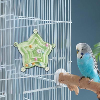 Игрушка для клетки с птицами, вращающееся колесо для попугаев, погремушка, аксессуары для упражнений и обогащения для попугаев