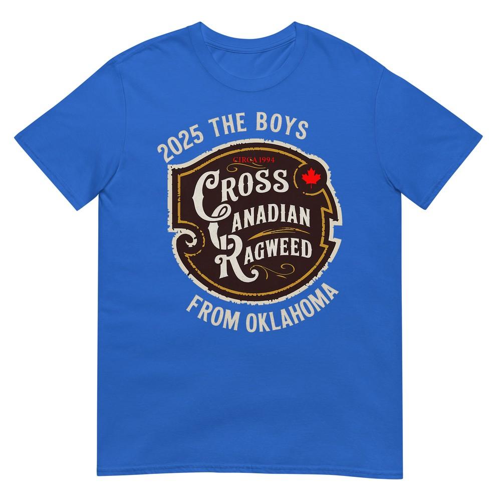 Cross Canadian Ragweed The Boys From Oklahoma Concert 2025 Tshirt