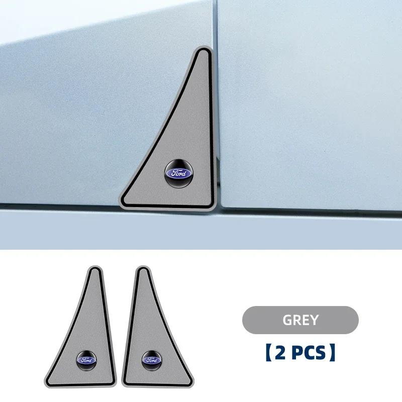 Car Door Corner Protective Cover Silicone Protector Door Corner Anti-collision For Ford ST FOCUS 2 3 Mondeo Fiesta Kuga MK2 MK3